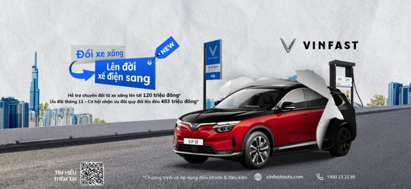 VinFast : Thu Cũ Xe Xăng –Đổi Mới Ô Tô Điện 2 xe điện 8