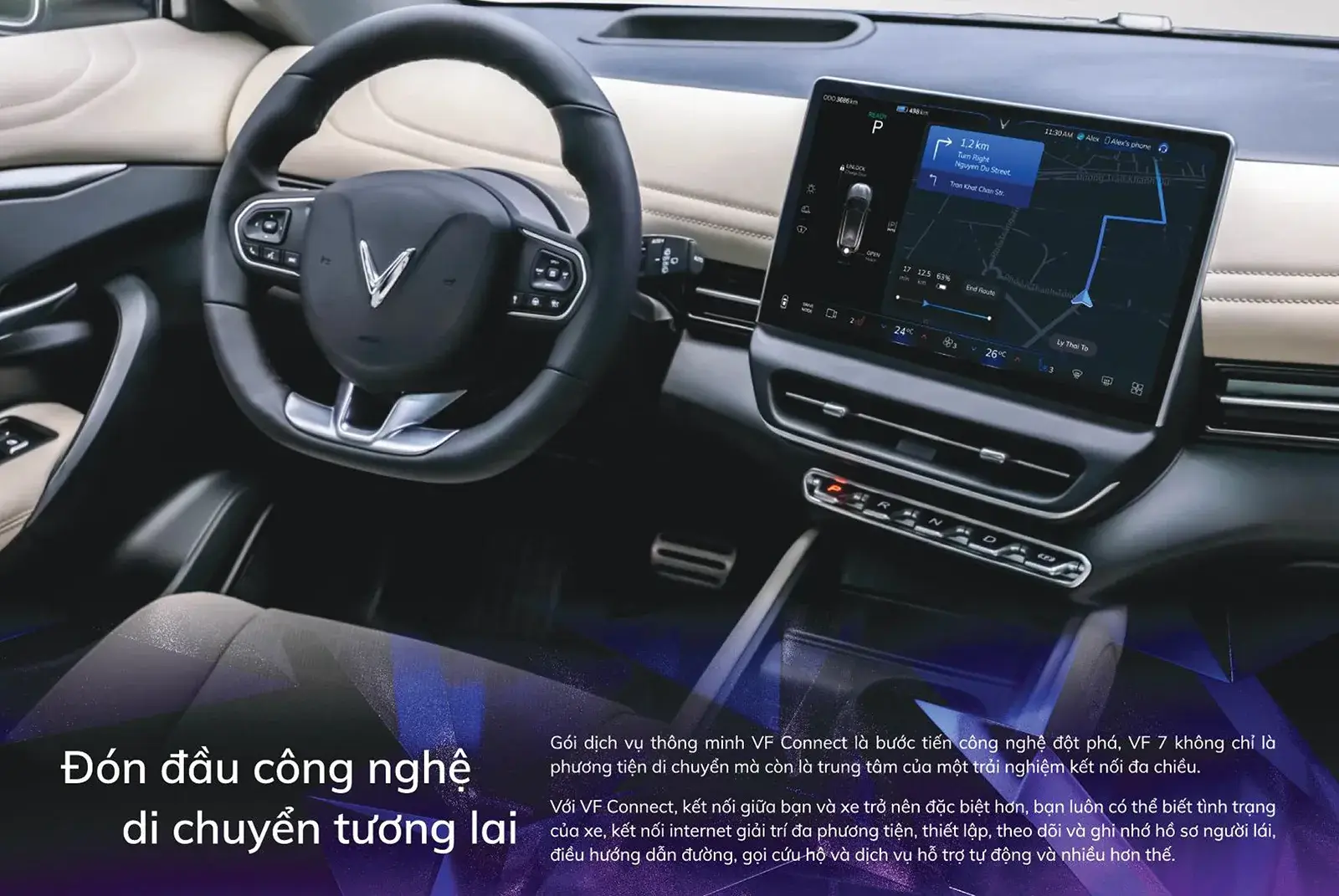 Xe điện Vinfast VF7 35 Xe điện vinfast VF7 Công nghệ 5