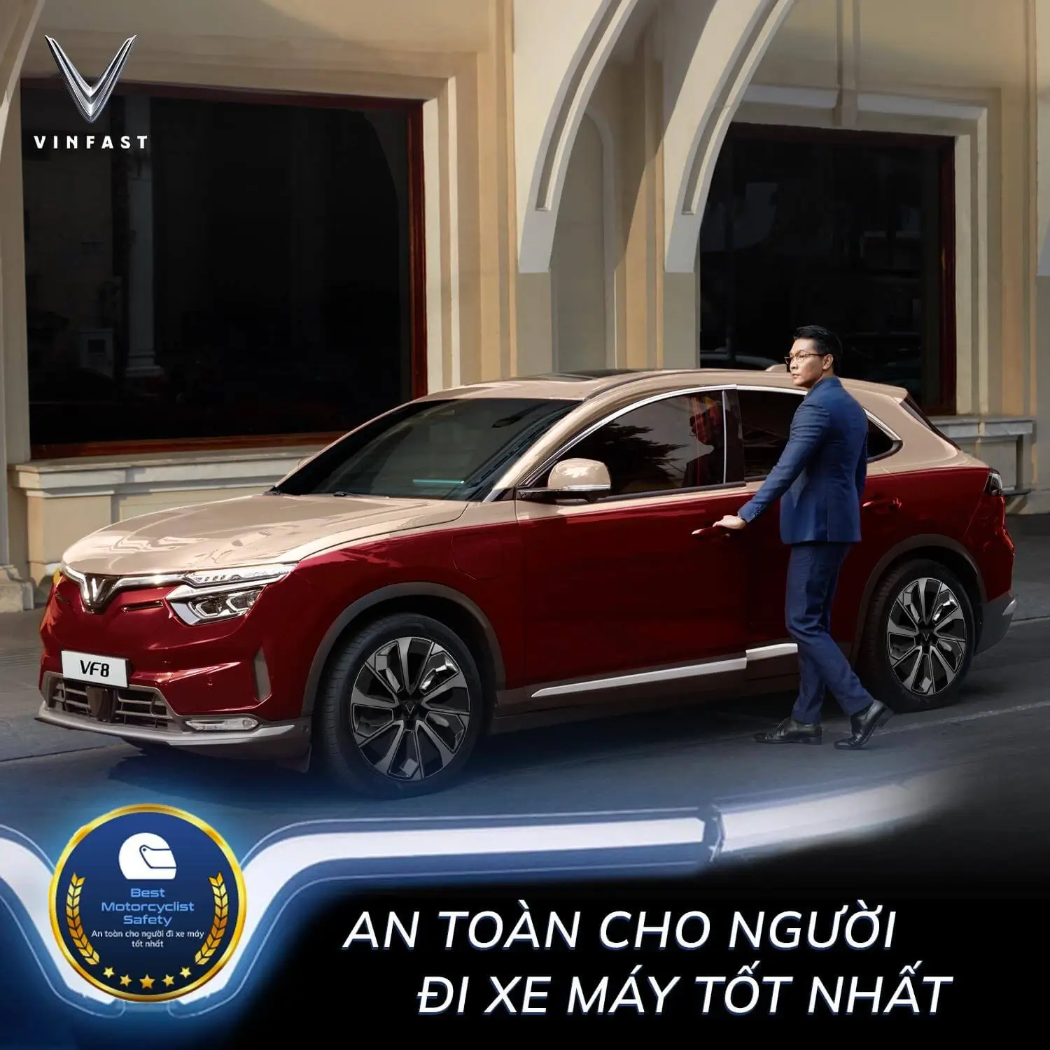 Xe điện Vinfast VF8 33 Xe điện VinFast VF8 an toan 5