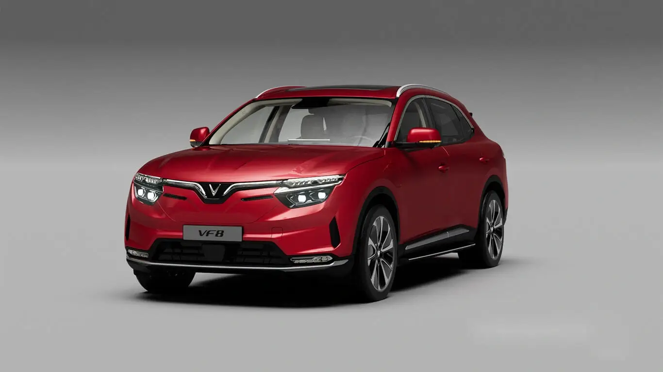 Xe điện Vinfast VF8 22 Xe điện VinFast VF8 ngoai hinh 2