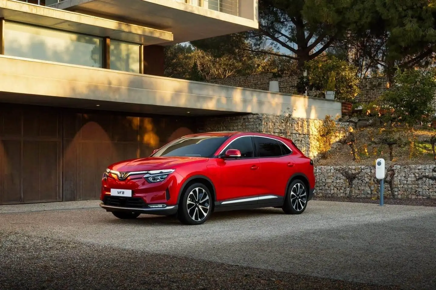 Xe điện Vinfast VF8 21 Xe dien VinFast VF8 ngoai that 2