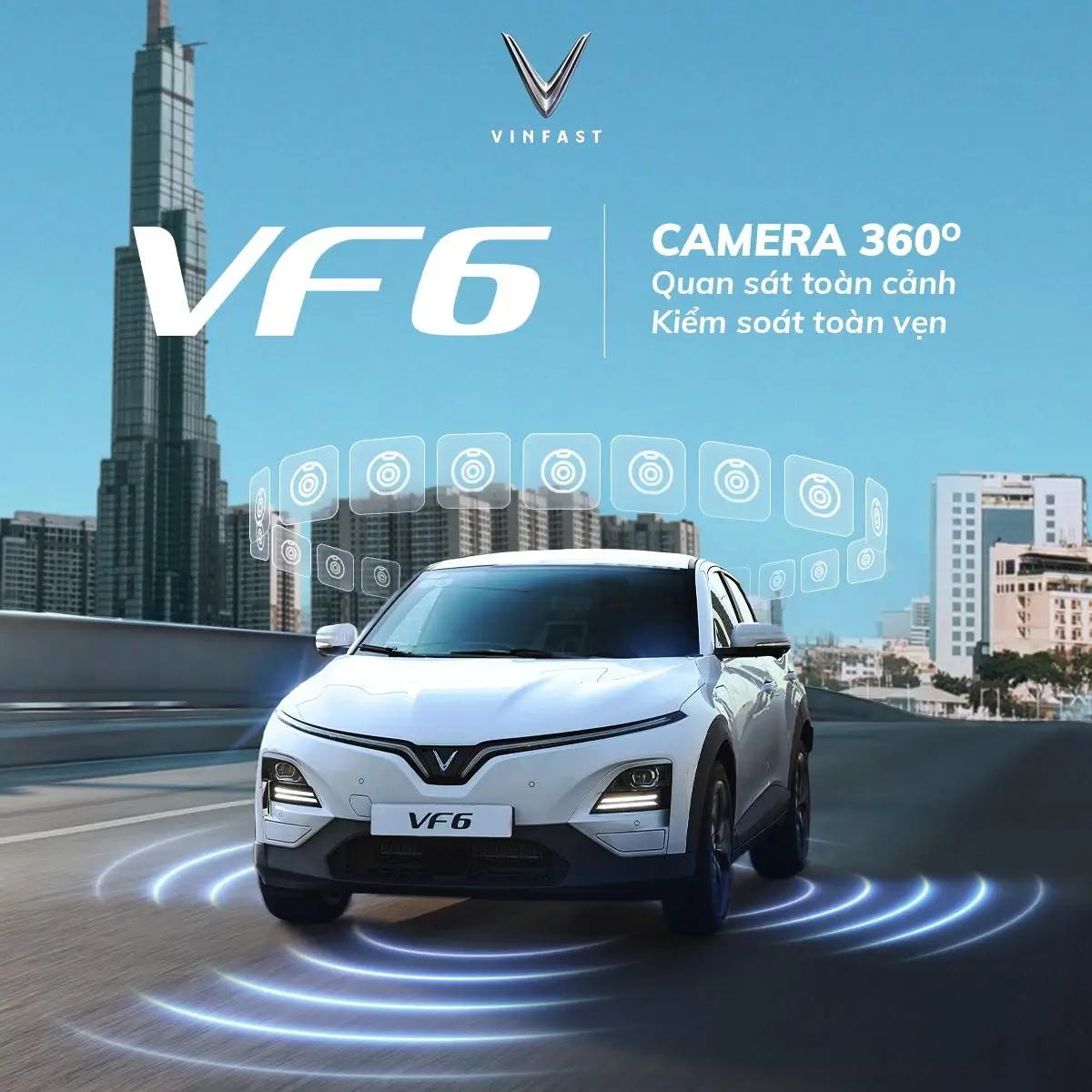 Xe điện Vinfast VF6 43 Xe điện VInfast VF6 an toàn 1