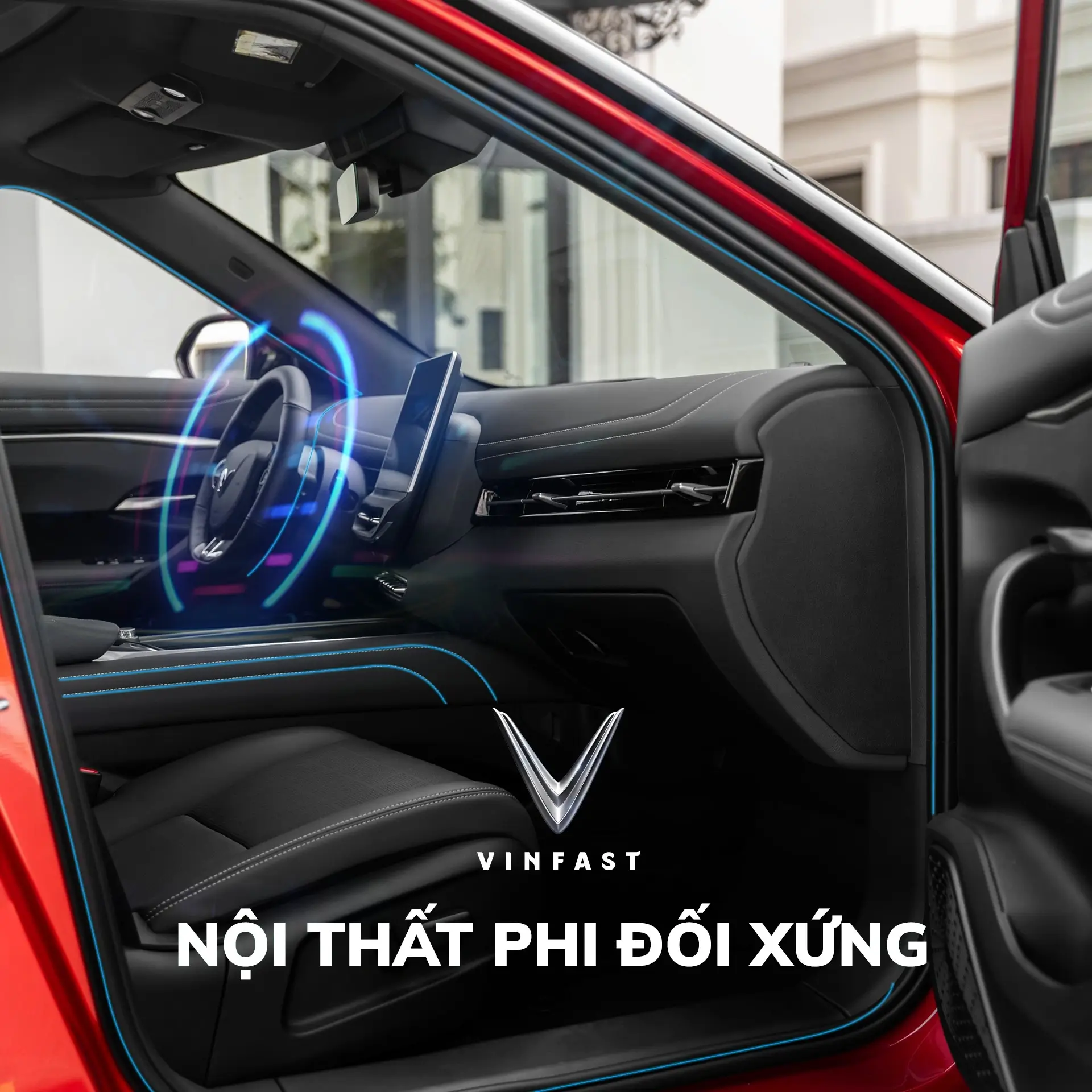 Xe điện Vinfast VF7 30 Xe điện vinfast VF7 nội thất 1